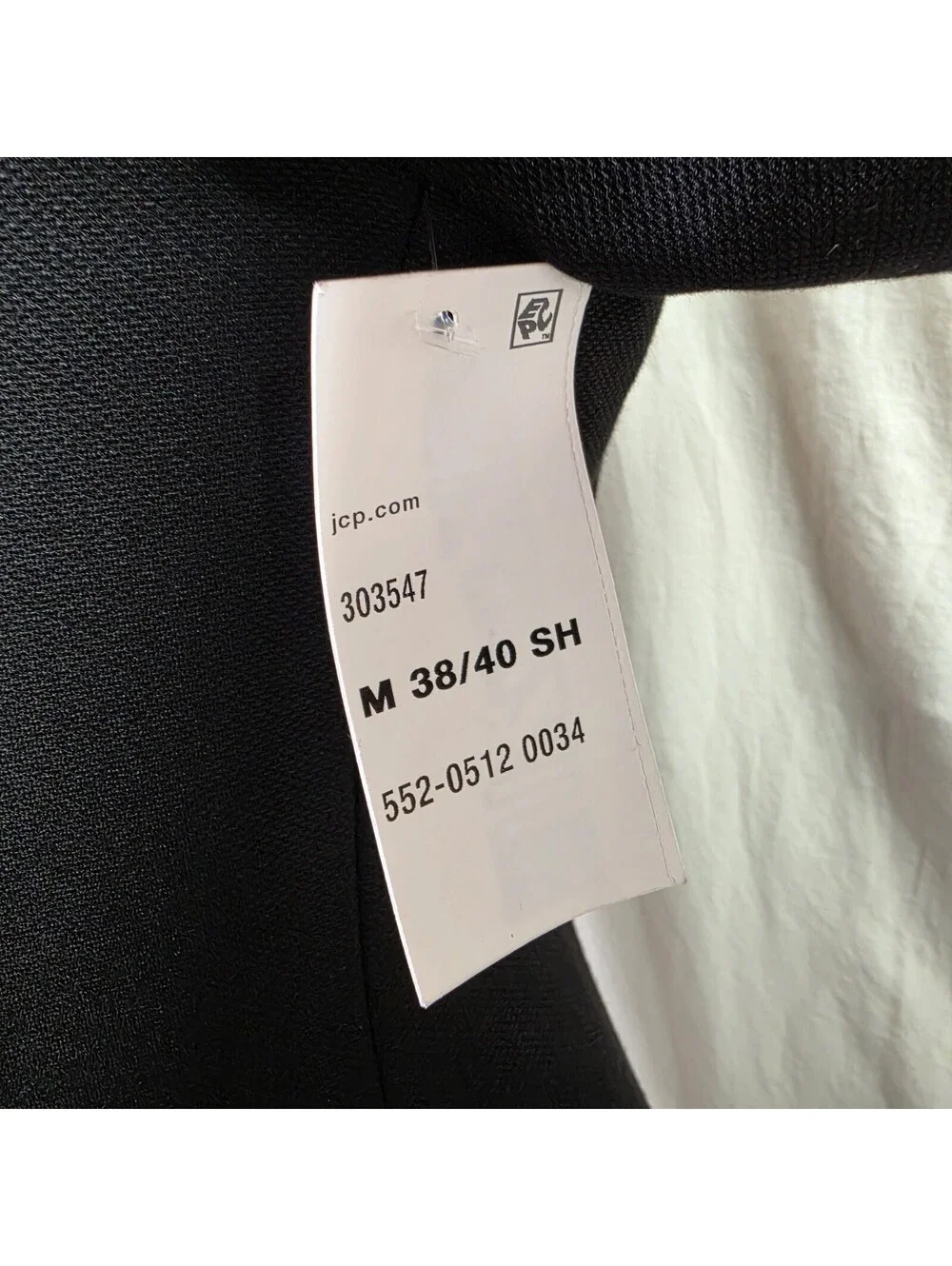 J. Ferrar 360 Stretch Mens Slim Fit Suit Jacket M 38/40S Black NWT $140